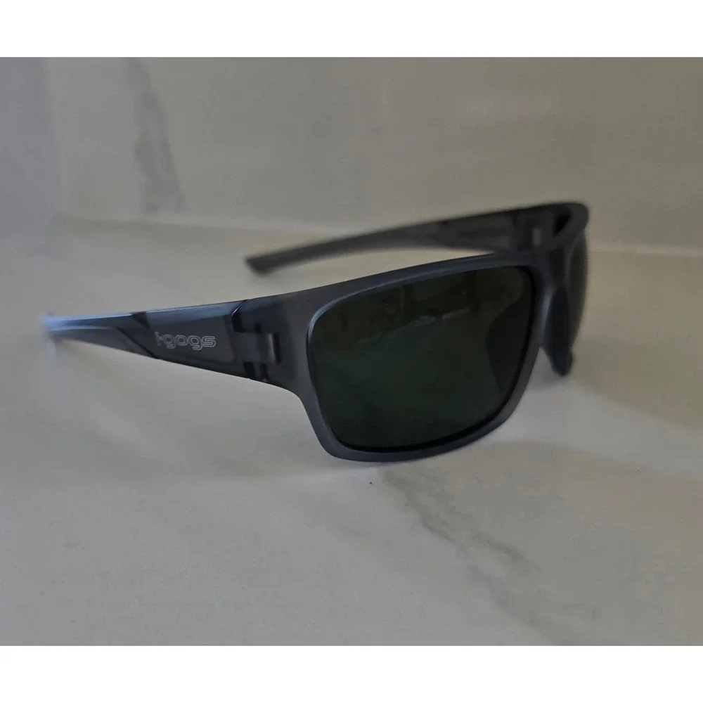i-gogs 19P-A Matte Gray Sport Sunglasses Dark Tint Lenses Unisex Shades